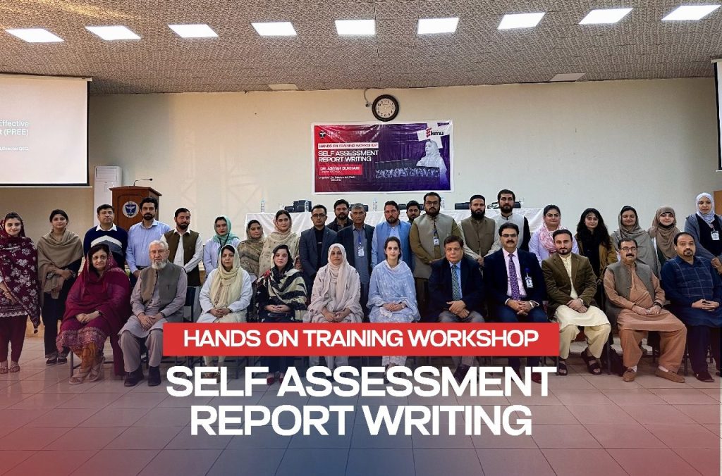 Feedback of Workshop on Self-Assessment Report Writing